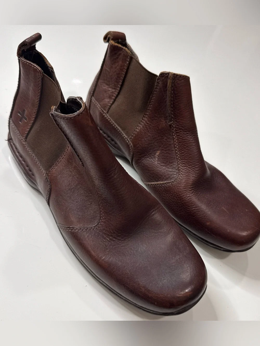 Dr. Marten Work Chelsea Brown Leather Boots Men’s Size 10M. 9C60 AW004 A050826